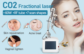 Portable fractional co2 laser machine