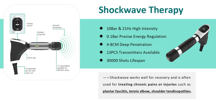extracorporeal shockwave therapy machine