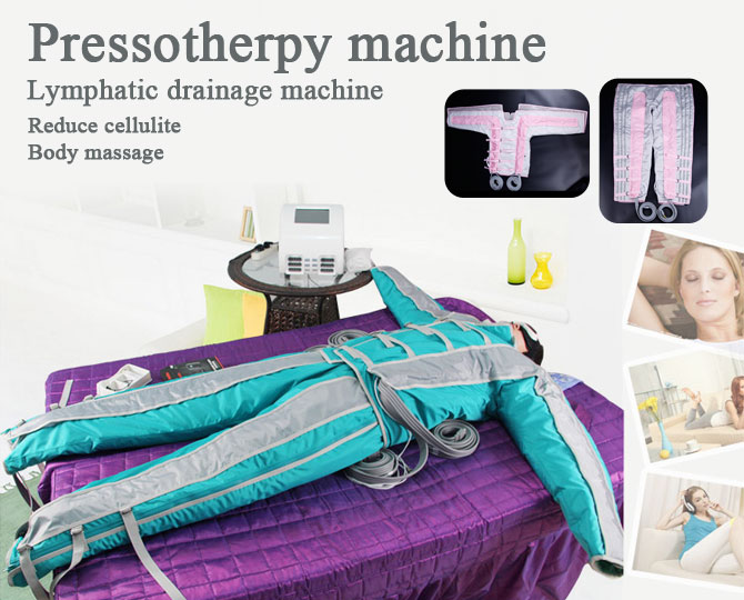 Pressotherapy lymph drainage machine