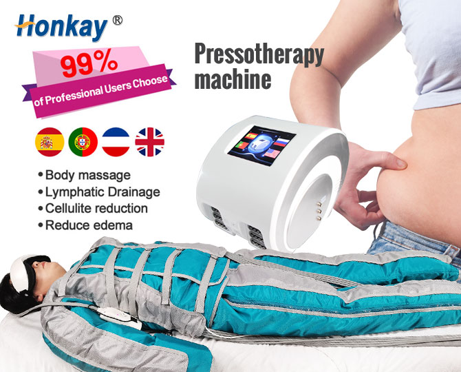 Pressotherapy lymph drainage machines