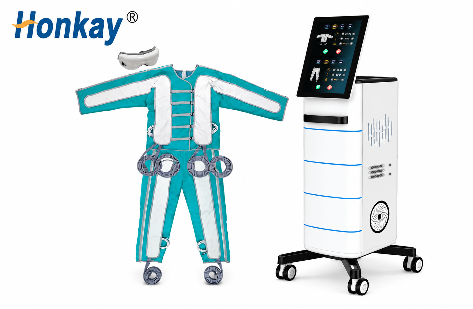 Dual Control Pressotherapy Machine