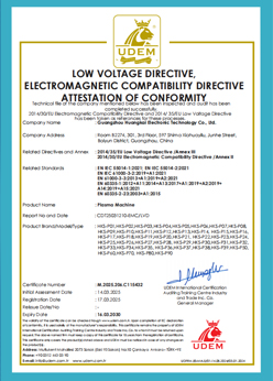 plasma machine CE