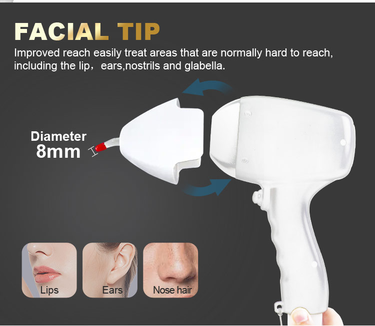 how to use diode laser hair removal machine