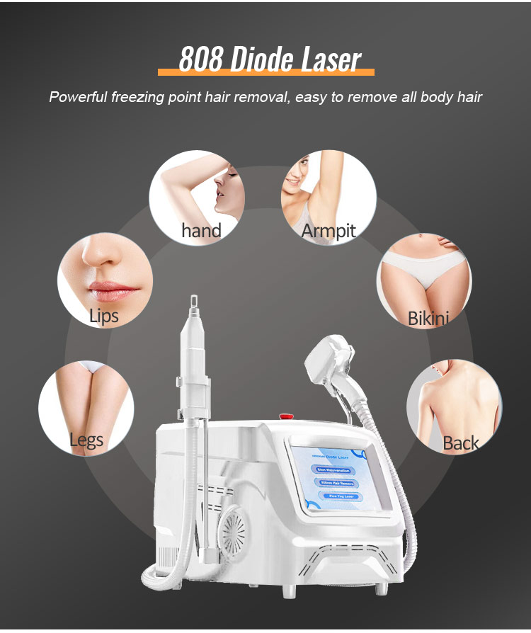 how to use diode laser hair removal machine