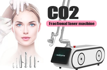 Portable fractional co2 laser machine